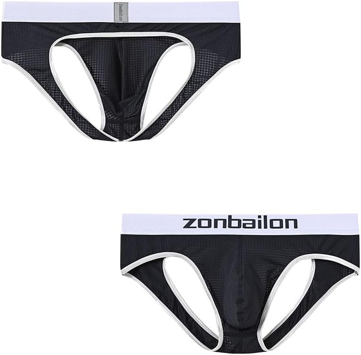 YAHWULAI Herren G-String Unterwäsche Komfortable und Atmungsaktive Herren-Strings mit Grossem Beutel