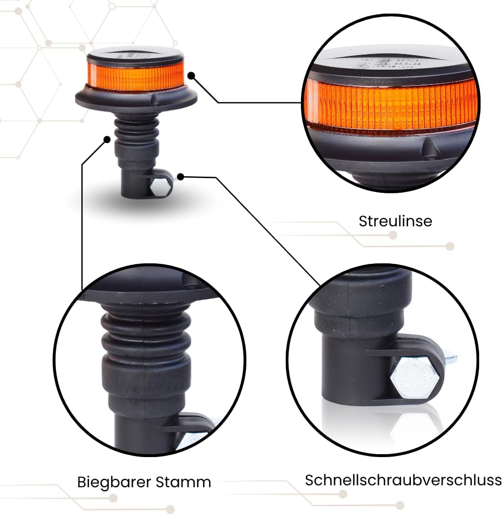 Raptors LED Technik Bagster | Zulassung ECE R65 | DEKRA geprüft bis 220km/h | 10–30V DC | Mobile Ken