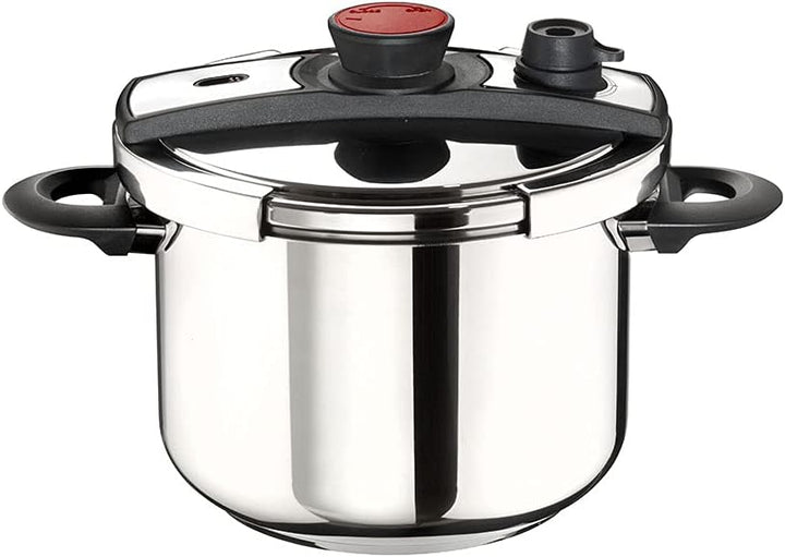 Pintinox, Pro Druckkochtopf, Edelstahl, induktionsgeeignet, 6 Liter