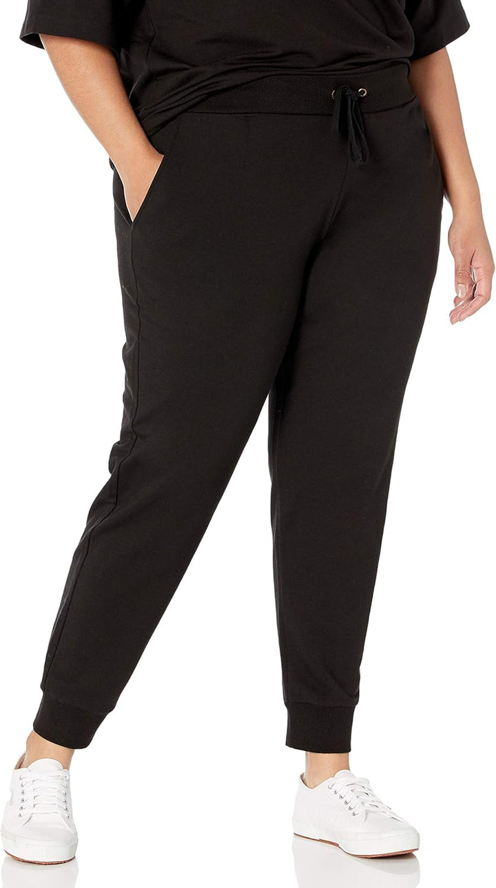 The Drop Damen Sweatpants Grace Jogginghose, Extra-weich, Stretch, Rippenbündchen XS Schwarz, XS Sch