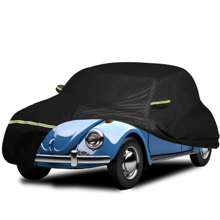Autoabdeckung Vollgarage Ersatz für VW Beetle 1960-1980,Anti-Scratch Staub Wetterfeste UV Schutz Aut