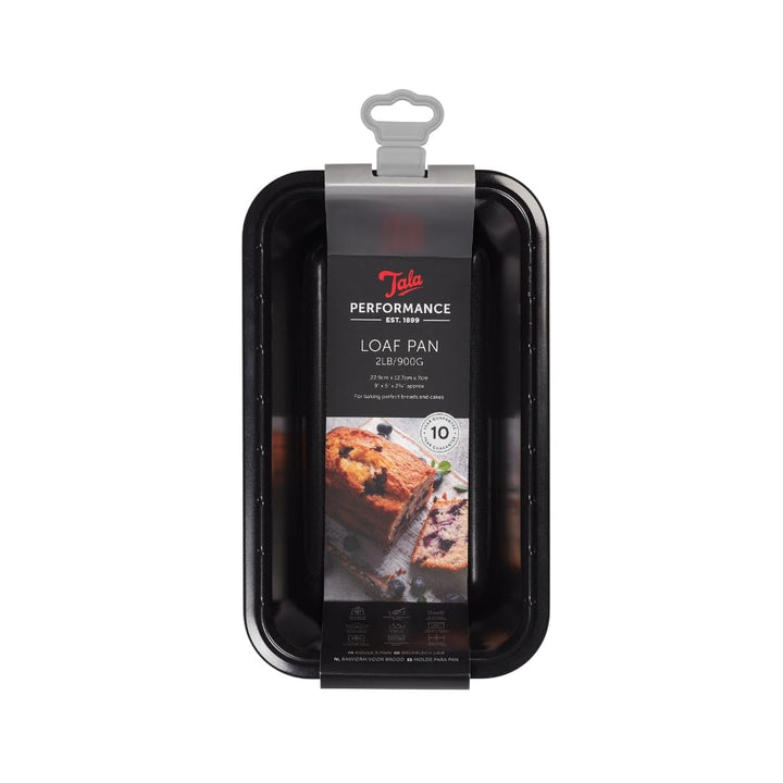 Tala Performance Brotform 900g 24 x 14,4 cm Kohlenstoffstahl mit Whitford Eclipse Antihaftbeschichtu