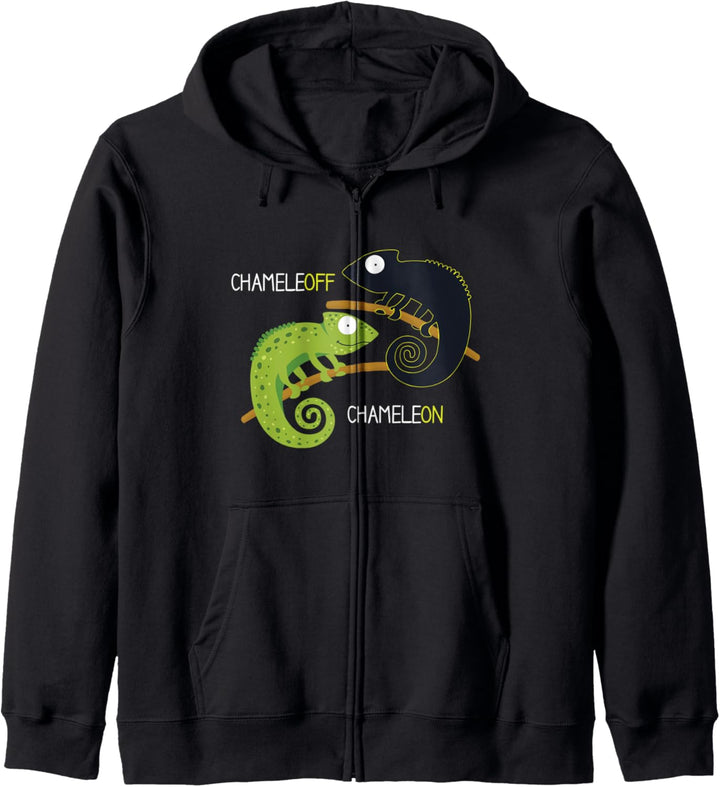 Chameleon Chameleoff I Reptil Echse Terrarium Haustier Kapuzenjacke