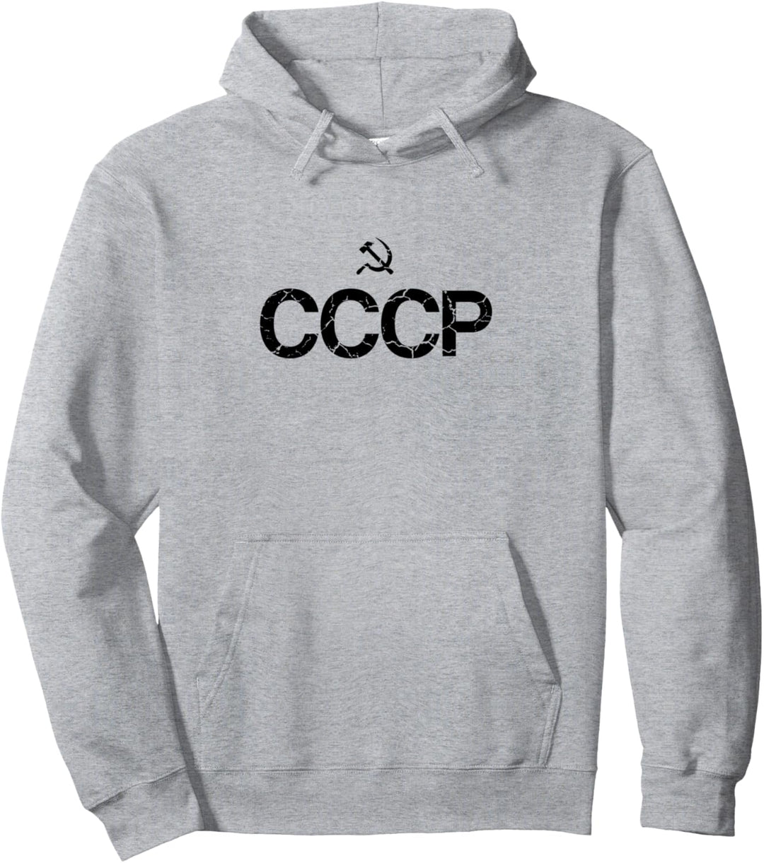 CCCP SSSR in Kyrillischer Schrift Russisch Pullover Hoodie