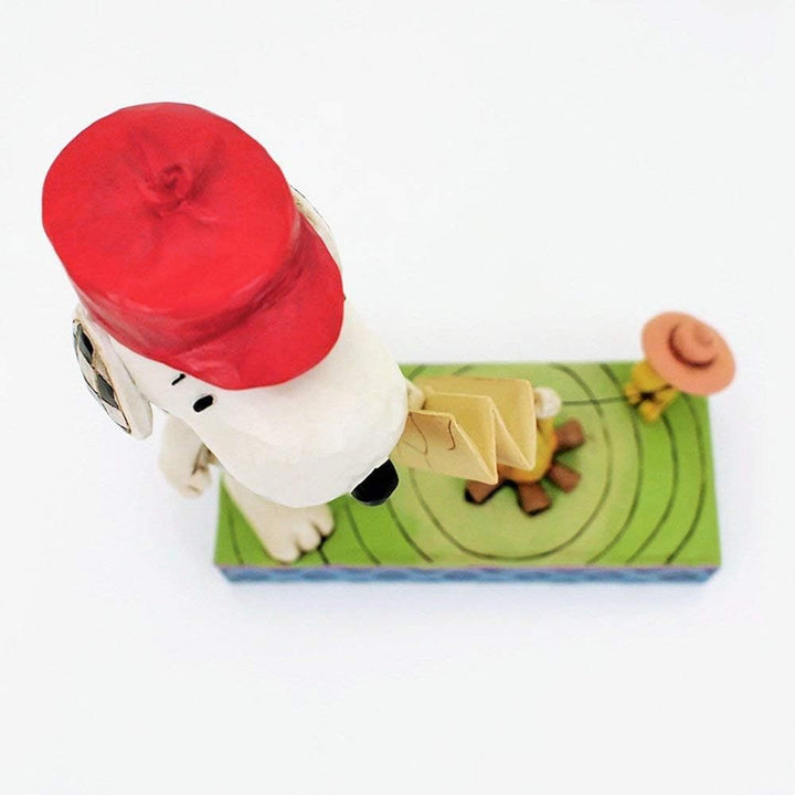 Peanuts by Jim Shore Campfire Friends (Snoopy &amp; Woodstock) "Campfire Friends" (Freunde am Lagerfeuer