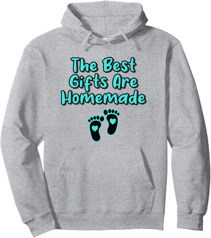 Geschenke sind selbstgemacht Schwangerschaft Neugeborenes Pullover Hoodie