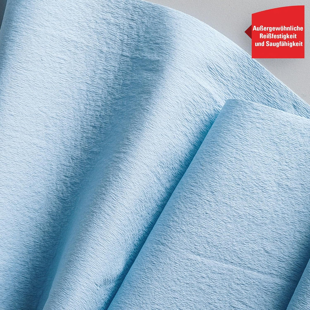 WypAll L20 Wischtücher 7300, blaue 2-lagige Reinigungstücher auf Jumborolle, ideal für Instandhaltun