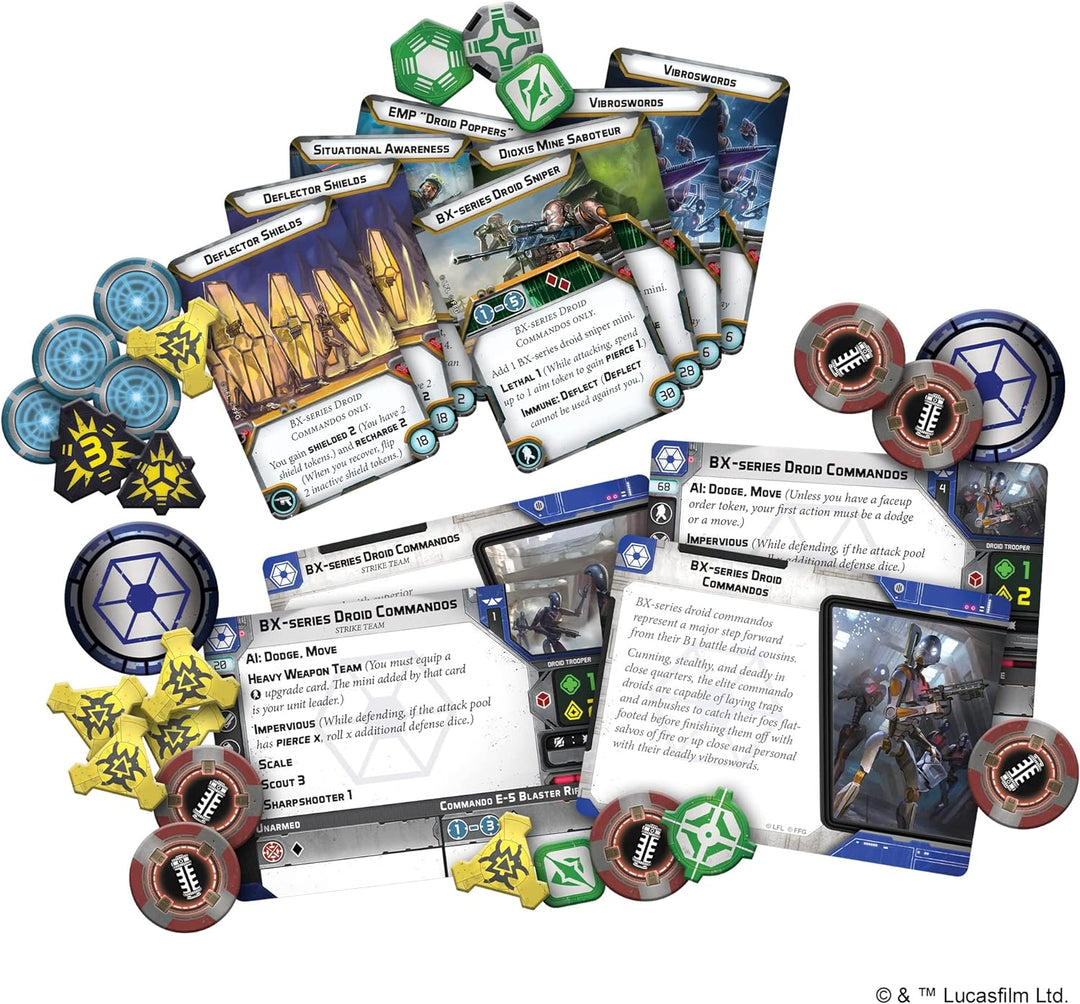 Atomic Mass Games, Star Wars Legion: Separatist Alliance Expansions: BX-Series Droid Commandos Unit,