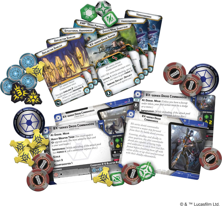 Atomic Mass Games, Star Wars Legion: Separatist Alliance Expansions: BX-Series Droid Commandos Unit,