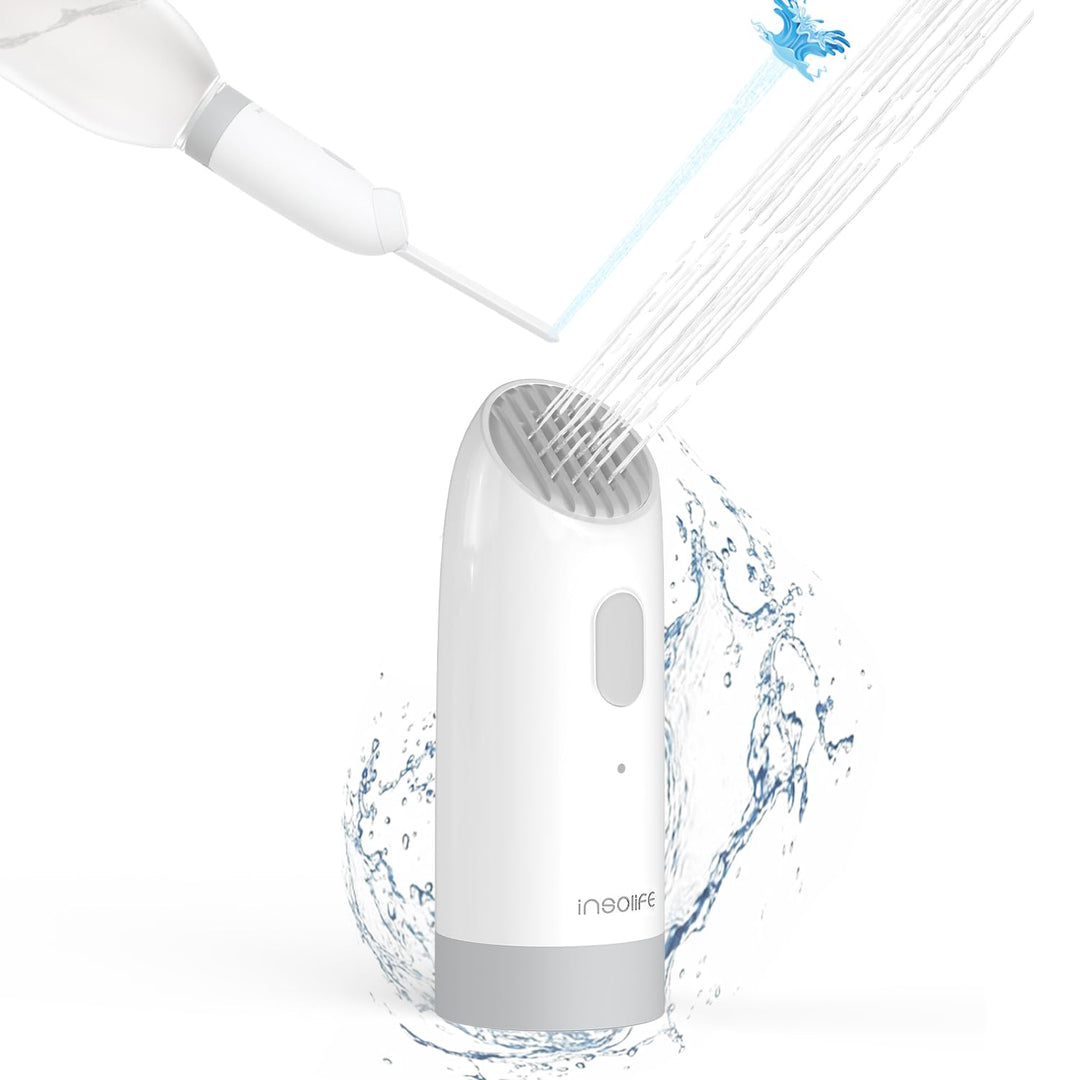 Insolife Portable Bidet - Po Dusche Elektrisch Tragbares Bidet für persönliche Hygiene Reinigung, Po