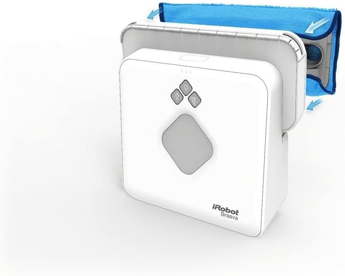 iRobot Originalteile - Originales Zubehör, Mikrofaserwischtücher (3X), Kompatibilität mit der Braava