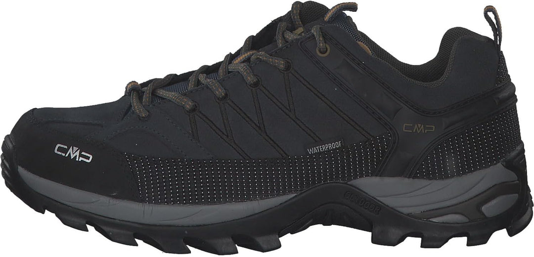 CMP Herren Rigel Low Shoes Wp Trekking-Schuhe 39 EU Antracite Arabica, 39 EU Antracite Arabica