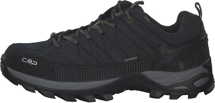 CMP Herren Rigel Low Shoes Wp Trekking-Schuhe 39 EU Antracite Arabica, 39 EU Antracite Arabica