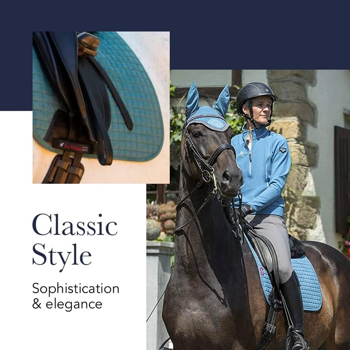 LeMieux Pro Sport Dressage Square Standard Strap ProSport Dressur, quadratisch, Standardgurt, Weiss,