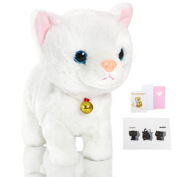 Smalody Interactive Plüschtiere, Neuheit Sound Control Elektronische Katze Elektronische Haustiere R