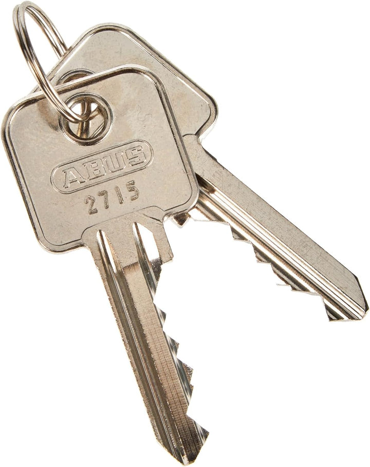 ABUS Vorhängeschloss Messing 85/60 gl.-2715 - gleichschliessend - für Kellertüren, Schuppen u. v. m.