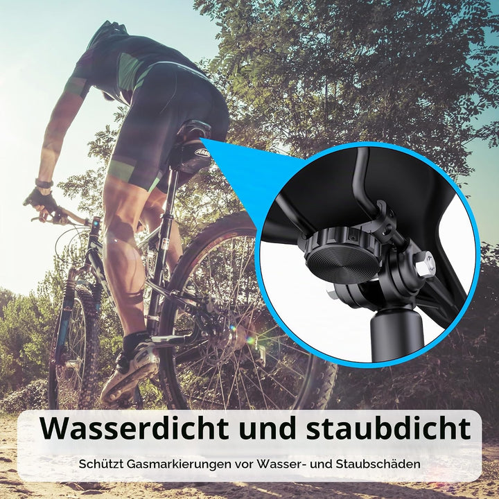 AirTag Fahrradhalterung unter dem Sattel – Versteckte, wasserdichte GPS-Tracker-Hülle für AirTag Fah