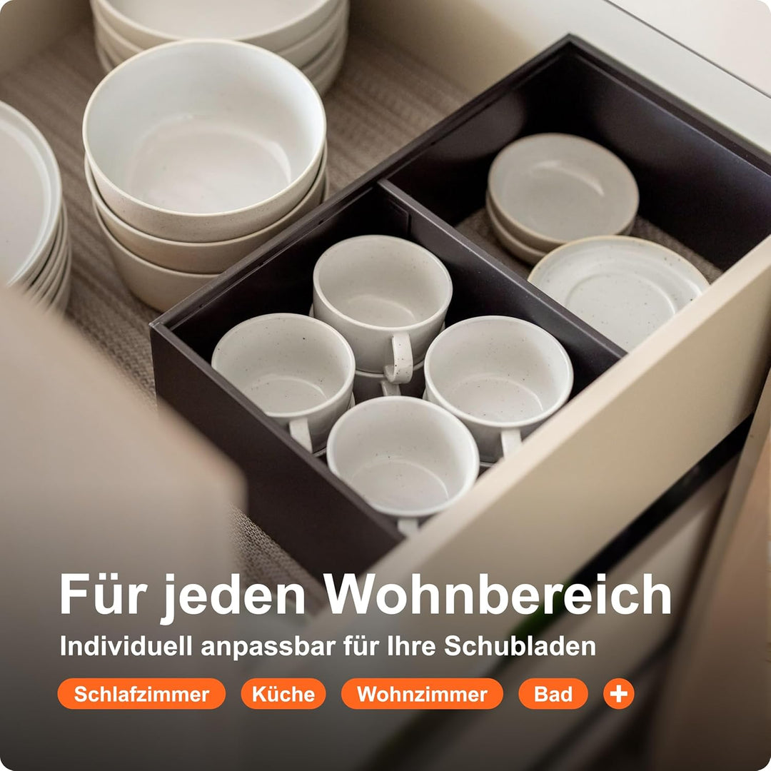 Blum Ambia-Line Frontauszugsrahmen 371x218x110mm, KS Stahl carbonschwarz matt