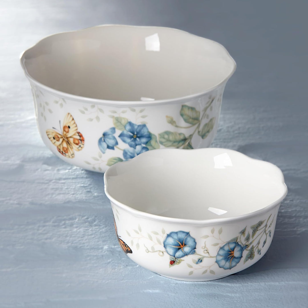Lenox Schmetterling-Wiese Nistschalen Set von 2, Nistschalen 2er Set