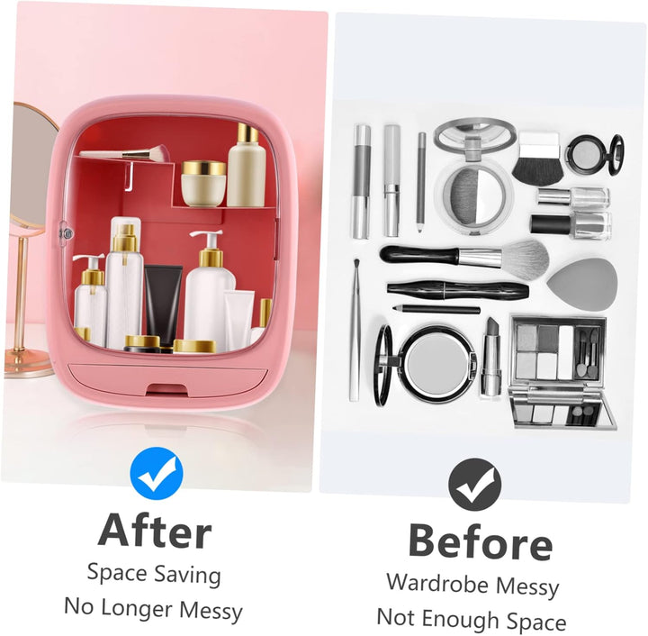 Cabilock 1stk Lagerregal Moderner Make-up-Organizer Aufbewahrungsregal Für Den Haushalt Wandaufbewah