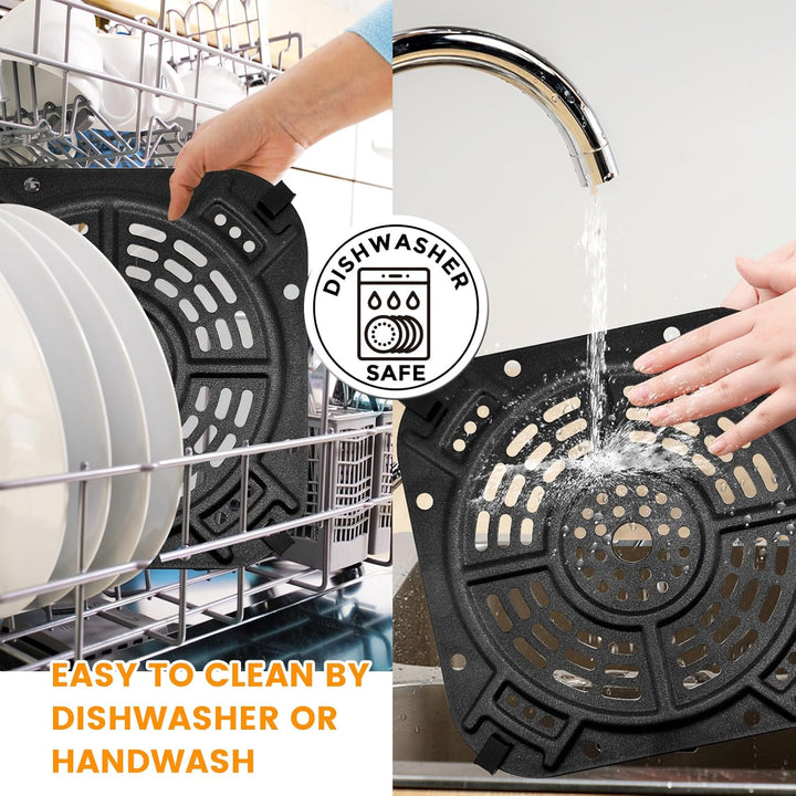 GCQ Luftfritteusen-Zubehör für Ninja AF141 Air Fryer Pro 4-in-1, 5 QT, 21,6 x 21,6 cm, Luftfritteuse