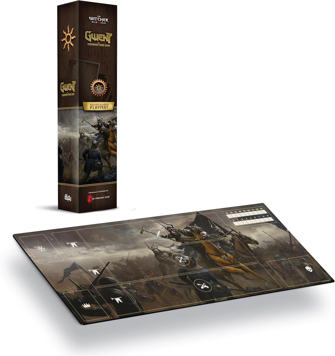 Gwent Neoprene Mat – Nilfgaard, Masse: 290 x 730mm