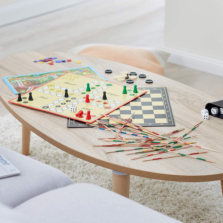 Schmidt Spiele 49147 Spielesammlung, mit über 100 Spielmöglichkeiten 2 Spieler Single, Single