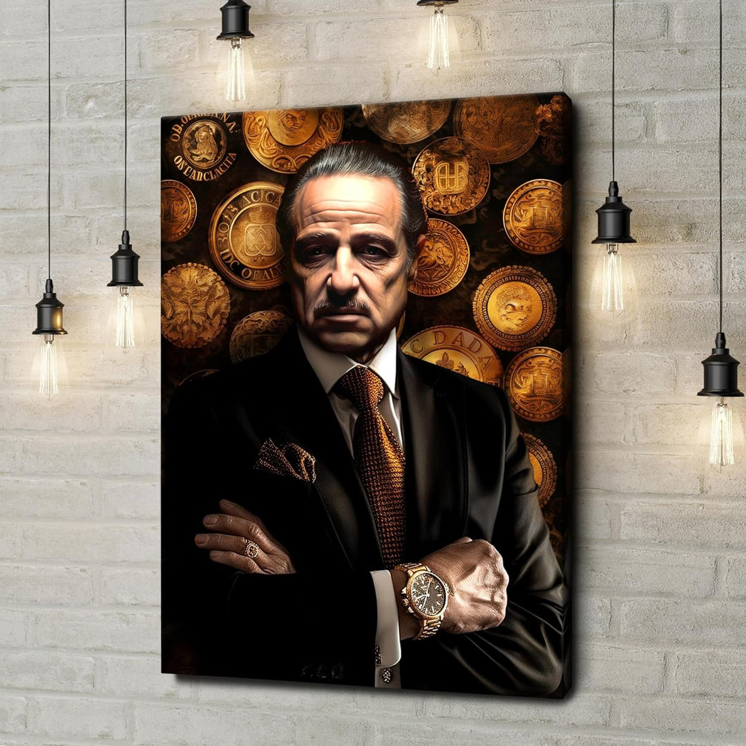 Artmazing | The Godfather Bild | Poster &amp; Kunstdrucke | Bild Der Pate | Bild Hochformat | S Art Bild