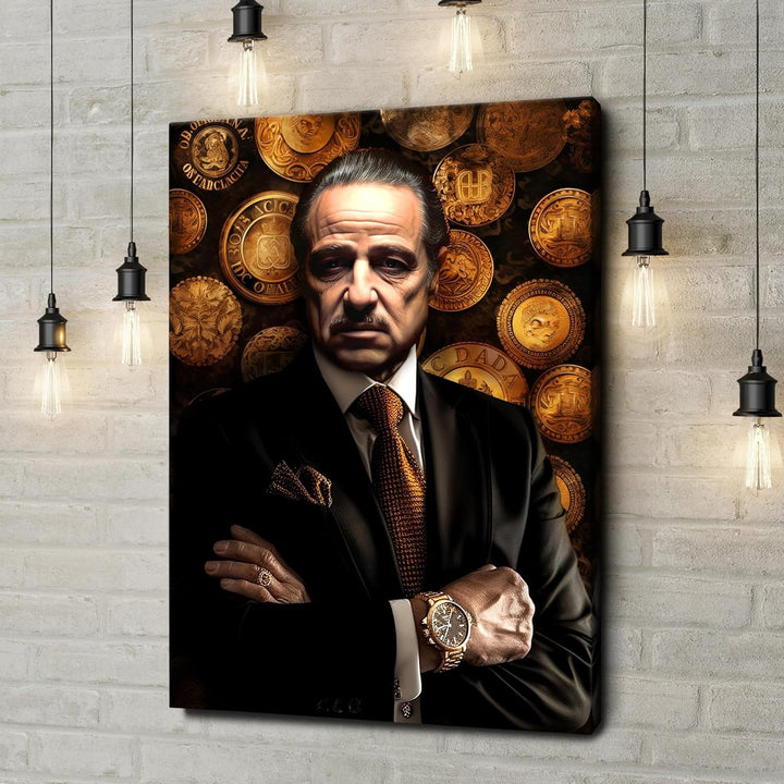 Artmazing | The Godfather Bild | Poster &amp; Kunstdrucke | Bild Der Pate | Bild Hochformat | S Art Bild