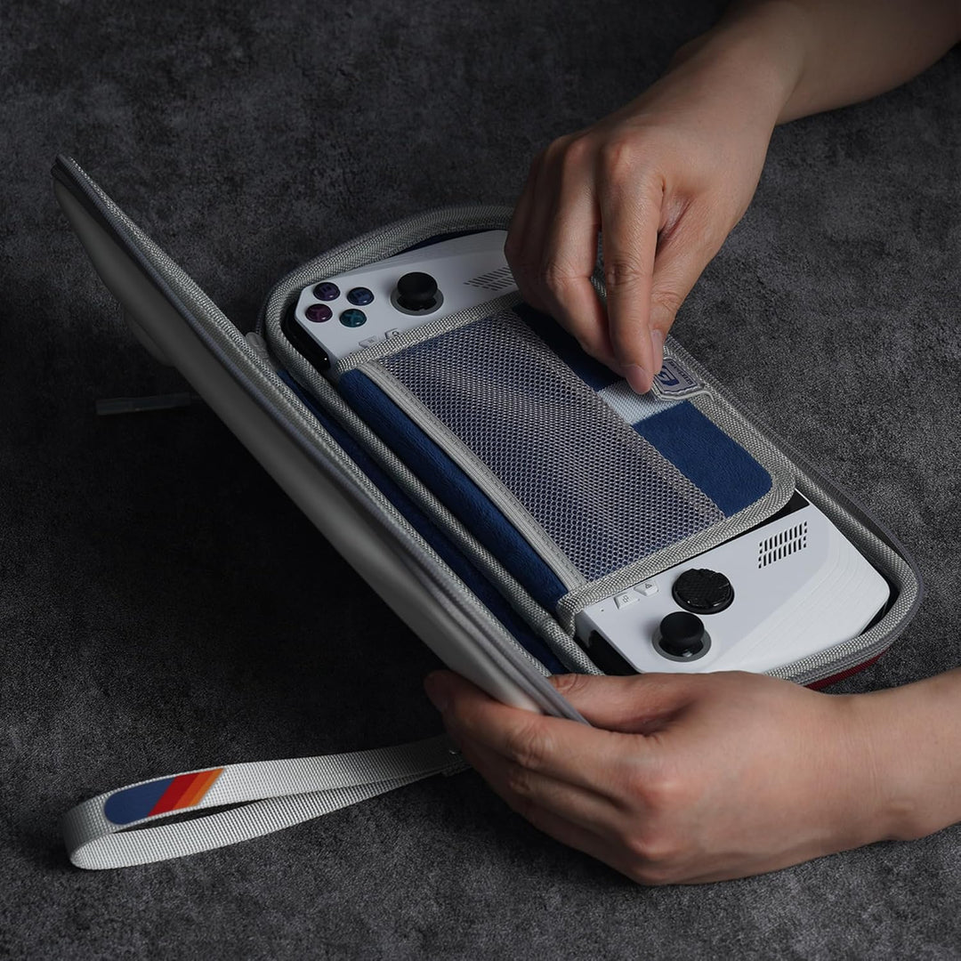 GeekShare Rog Ally-Tragetasche kompatibel mit Asus Rog Ally 2023, tragbare Handheld-Hülle, schlanke