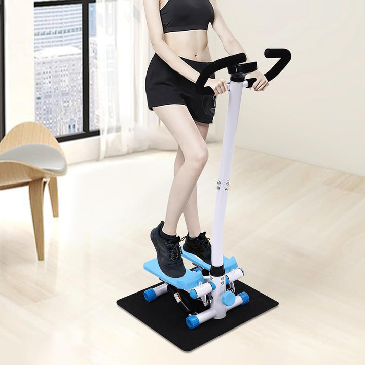 Fitness Stepper, Übung Stepping Machine, Fitness Stepper mit Lenker, für Hause Büro Wohnzimmer Fitne