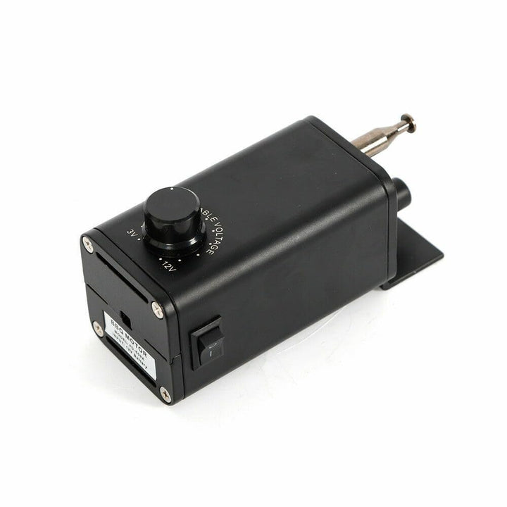 Elektrogrill Motor für BBQ Grill, 15W, 12V, Drehspiess, Tischgrill, Schwarz Metall