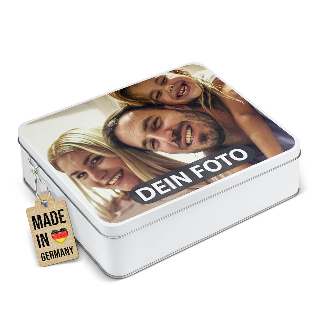 Print Royal PR Geschenkdose mit Foto & Name selbst gestalten - Blechdose bedrucken, Personalisierte
