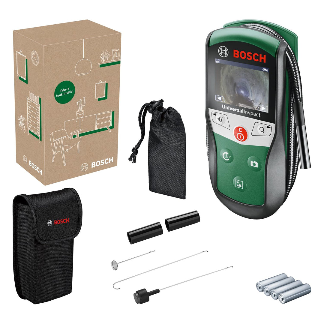 Bosch Inspektionskamera UniversalInspect (Ø8mm Endoskopkamera für hochwertige und farbige Bildaufnah