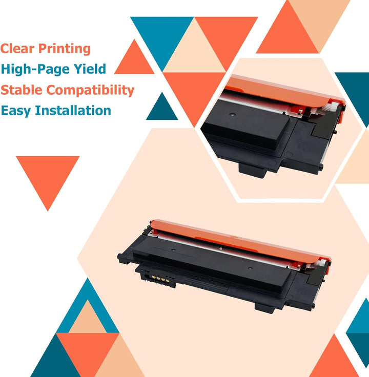 4-Pack CLT-P404C CLT-404S P404C Multipack Kompatibel Toner für Samsung C480W Xpress SL C480FW C48X C