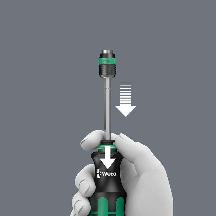 Wera Bit-Handhalter mit Bit-Magazin, leer, 1/4 Zoll x 103 mm, 05051000001