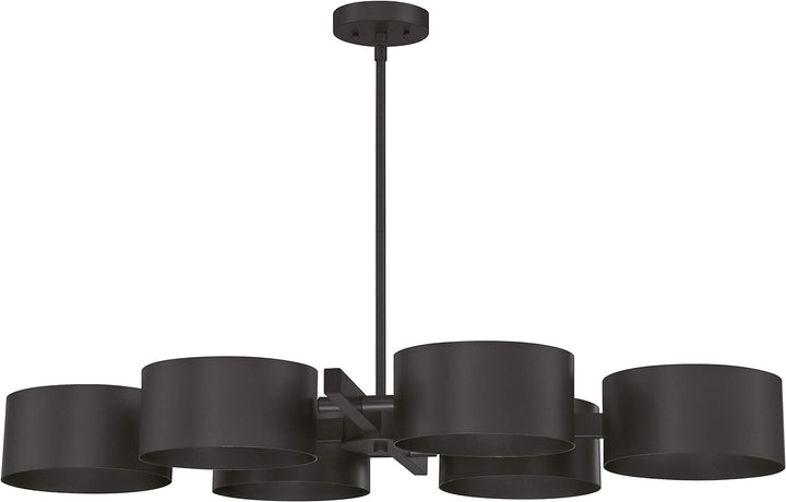 63688 Sechsflammiger Leuchter Zaro von Westinghouse Lighting für Innenbereiche, Ausführung in Eisen,