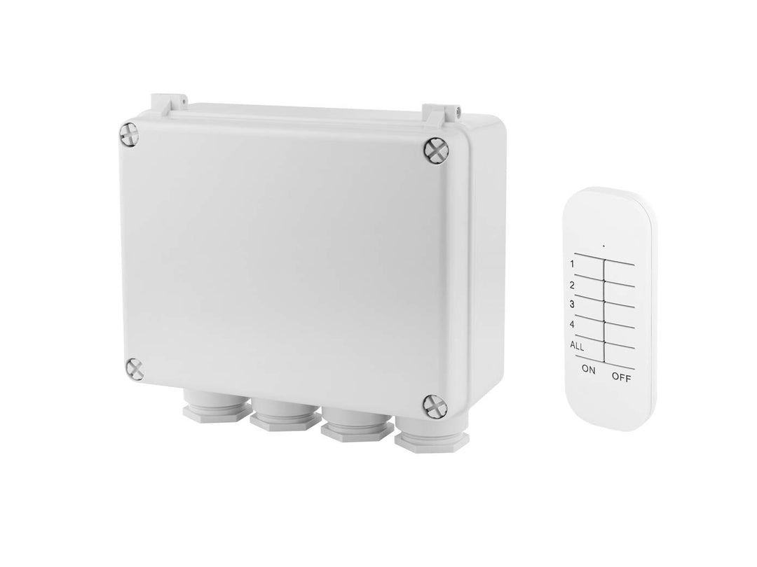 Smartwares Abzweigdose - Plug und Connect - Verteilerdose Freien Garten fur Outdoor Geräte, 3-Kanal