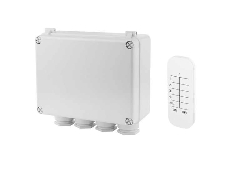 Smartwares Abzweigdose - Plug und Connect - Verteilerdose Freien Garten fur Outdoor Geräte, 3-Kanal
