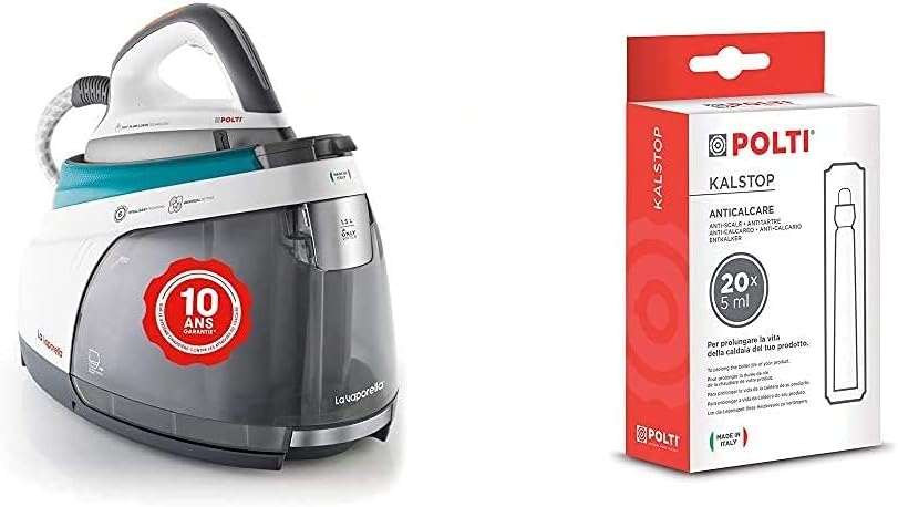 Polti, La Vaporella XT100C, Dampfbügelstation mit Heizkessel mit 7,5 Bar, keine Wartung, 10 Jahre Ga