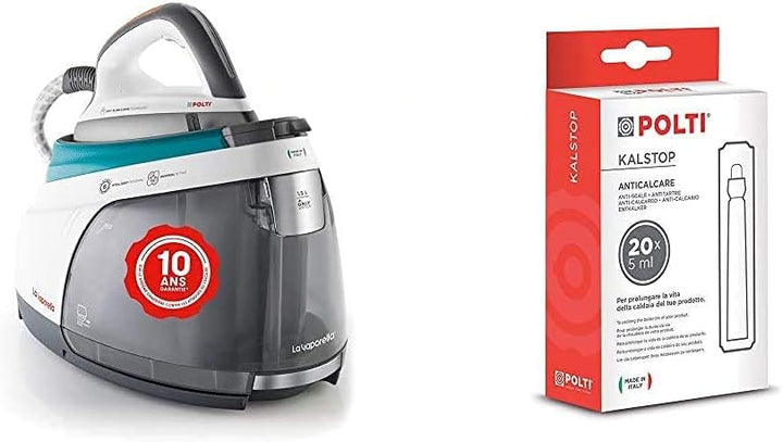 Polti, La Vaporella XT100C, Dampfbügelstation mit Heizkessel mit 7,5 Bar, keine Wartung, 10 Jahre Ga