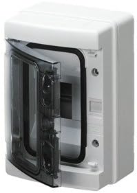 Aufputzverteiler 8TE IP65 + KLEMMENLEIST.