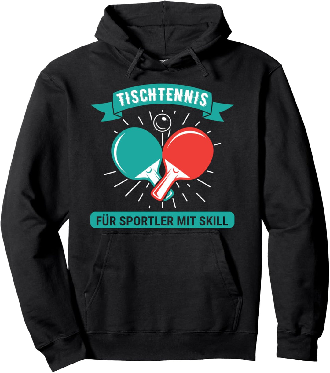 Tischtennis Spieler mit Skill lustiges Tischtennis Pullover Hoodie
