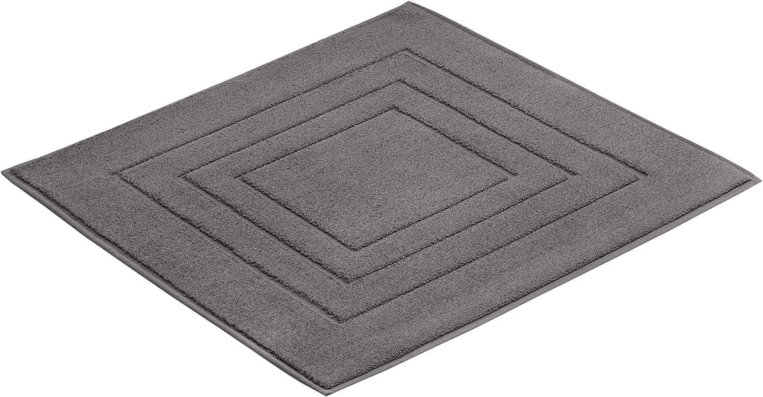 Vossen Badeteppich Feeling dunkelgrau 60 x 60 cm Badeteppich 60 x 60 cm Dunkelgrau, Badeteppich 60 x