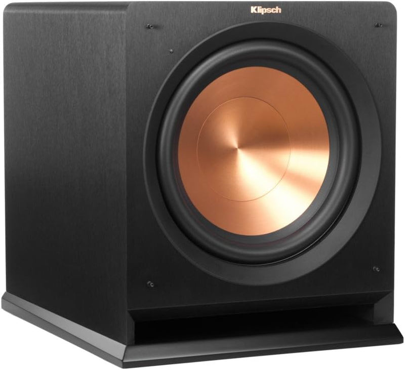 Klipsch R-112SW Subwoofer mit 118 dB Output schwarz R-112 SW Single, R-112 SW Single