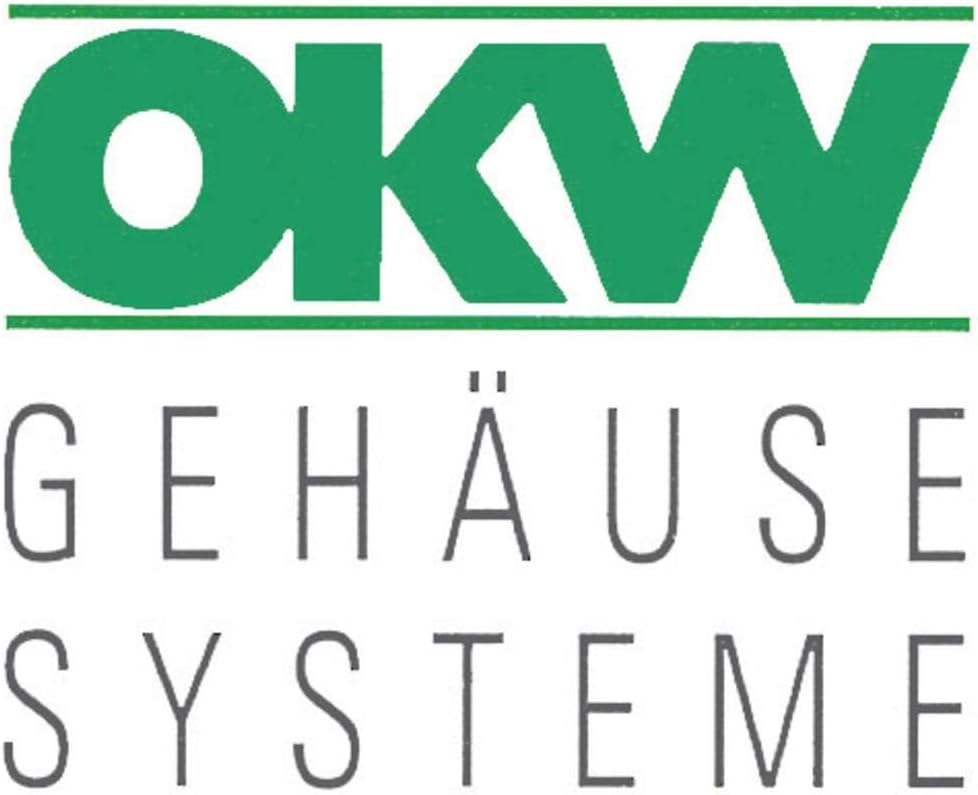 OKW AS054486 Pult-Gehaeuse 220 x 100 x 156 ABS, Aluminium Aluminium (eloxiert) 1St.
