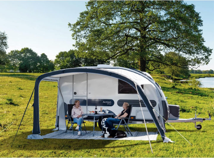 Luft-Sonnensegel - Adria Action AIR 391 - Reimo Vordach Vorzelt Wohnwagen Camper