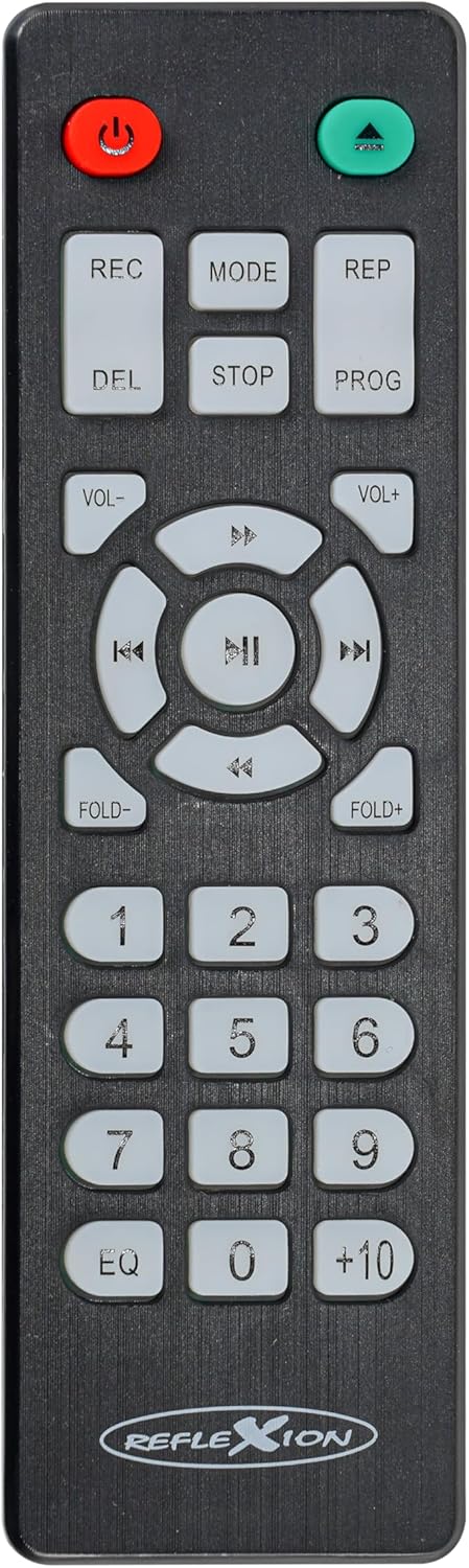 Reflexion HIF2002 Retro HiFi-Anlage mit Plattenspieler 33/45/78, Bluetooth 5.0 & USB-Encoding – CD/M