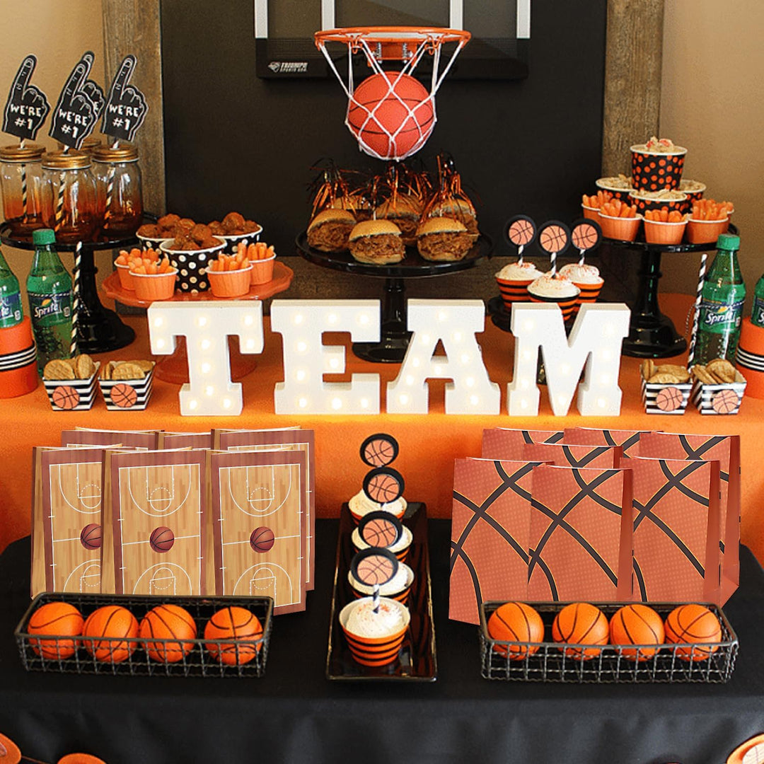 Basketball Partygeschenke 150Pcs Basketball Party Zubehör Basketball Armbänder Baseball Aufkleber Mi
