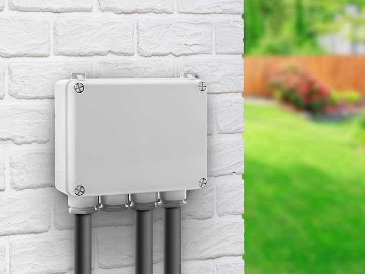 Smartwares Abzweigdose - Plug und Connect - Verteilerdose Freien Garten fur Outdoor Geräte, 3-Kanal